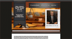 Desktop Screenshot of granburylaw.com
